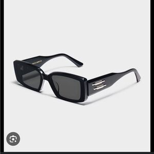GENTLE MONSTER Black Deus Sunglasses